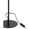 Lampa stołowa MERTAN 50 cm rattan czarna