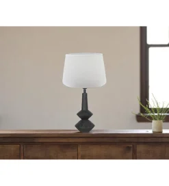 Lampa stołowa MURRAY 35 cm czarna