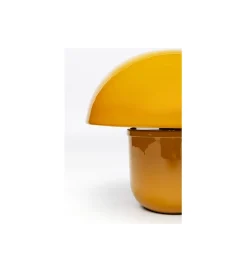 Lampa stołowa MUSHROOM 27 cm żółta