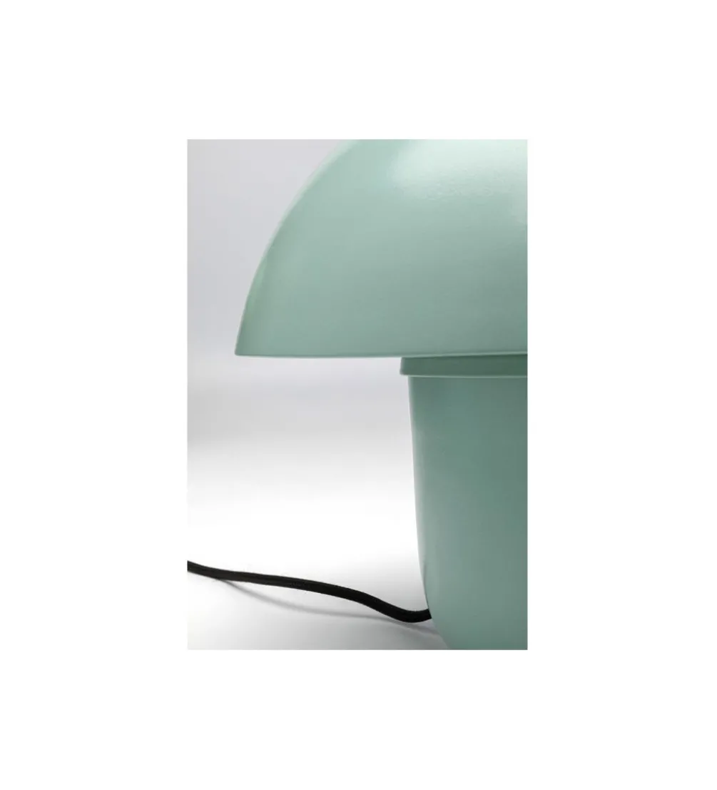Lampa stołowa MUSHROOM 27 cm mat miętowy