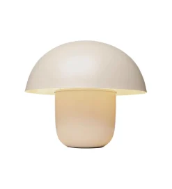 Lampa stołowa MUSHROOM 44 cm beżowa