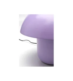 Lampa stołowa MUSHROOM 27 cm fioletowy mat