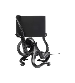 Lampa stołowa OCTOPUS 47 cm czarna