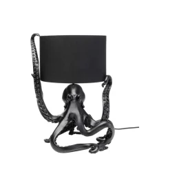 Lampa stołowa OCTOPUS 47 cm czarna