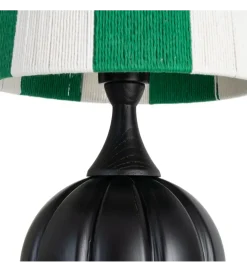 Lampa stołowa OPANEM 47 cm czarna
