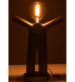 Lampa stołowa PTIT MAURICE 44 cm czarna