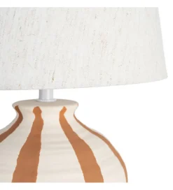 Lampa stołowa RAYAS 41 cm ceramika