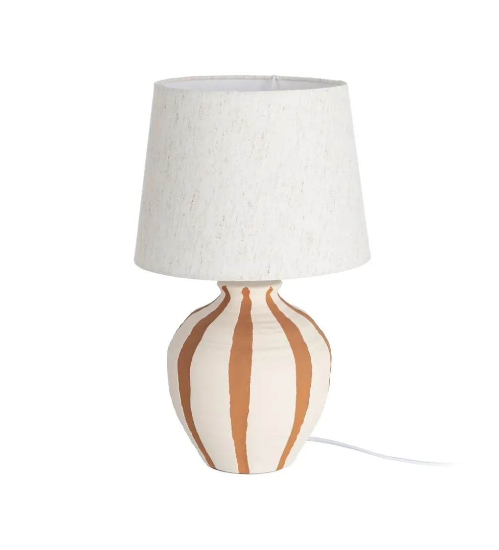 Lampa stołowa RAYAS 41 cm ceramika