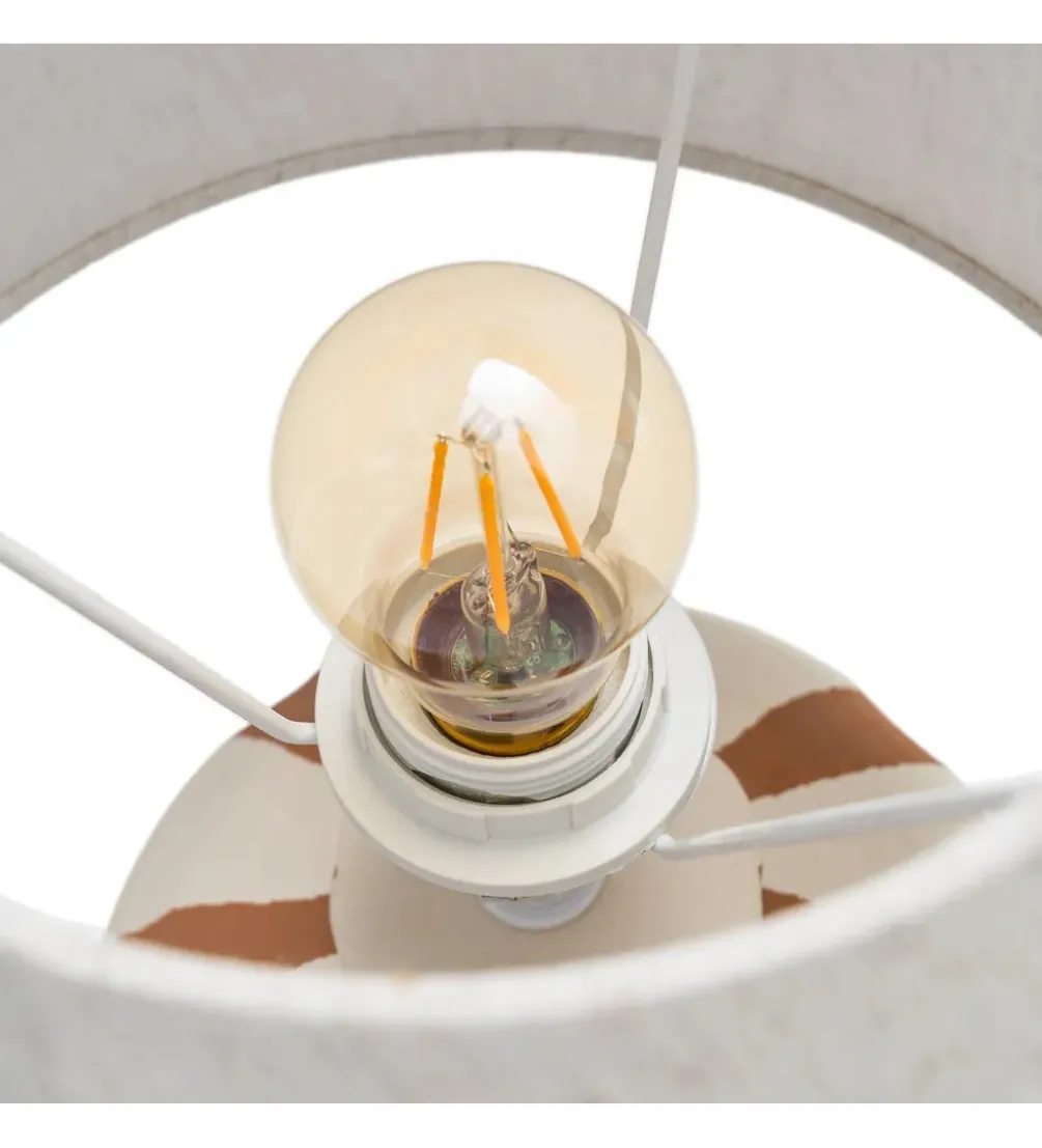 Lampa stołowa RAYAS 41 cm ceramika