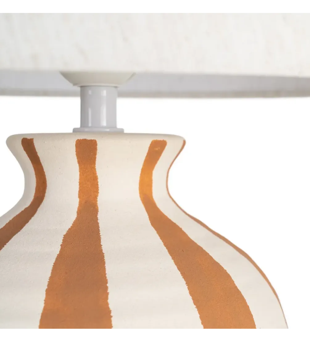 Lampa stołowa RAYAS 55 cm ceramika