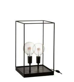 Lampa stołowa Rectangular czarna