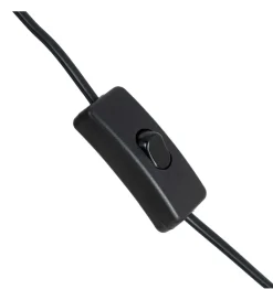 Lampa stołowa RESINMA 46 cm brązowa