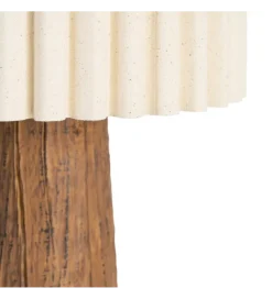 Lampa stołowa RESINMA 46 cm brązowa