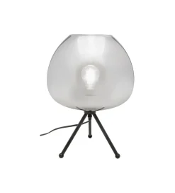 Lampa stołowa SPHERE 43 cm smoke