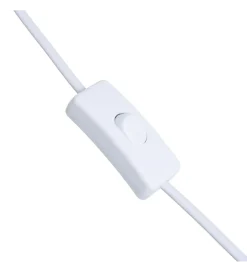 Lampa stołowa STRIPENMA 43 cm musztardowa kremowa