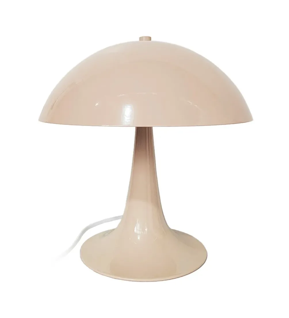 Lampa stołowa STUMIK 25 cm beżowa