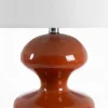 Lampa stołowa TERAY 74 cm terrakota