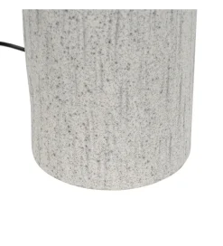 Lampa stołowa UCHAT 73 cm ceramika szara