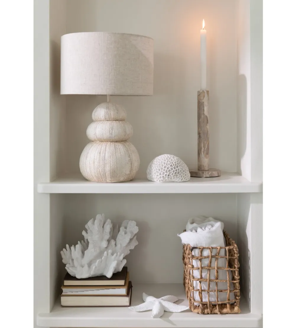 Lampa stołowa URCHIN 47 cm beżowy