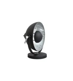 Lampa Studio 40 cm czarno srebrna