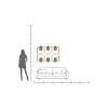 Lampa ścienna BALANCE CIRCLE 96 x 122 cm