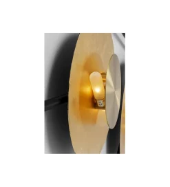 Lampa ścienna DISC 110 x 185 cm złota