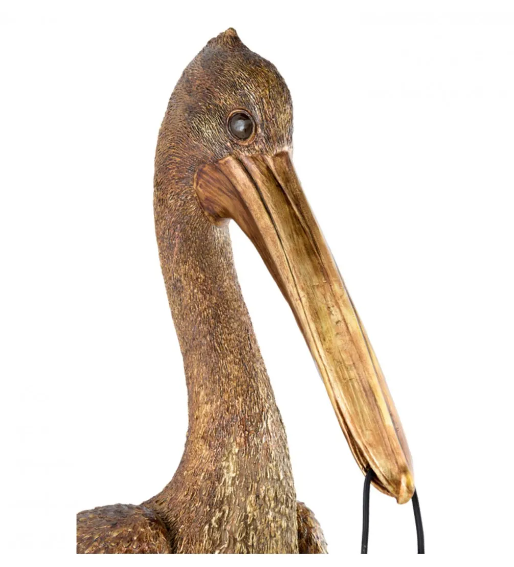 Lampa ścienna PELICAN 63 cm antyczny brąz