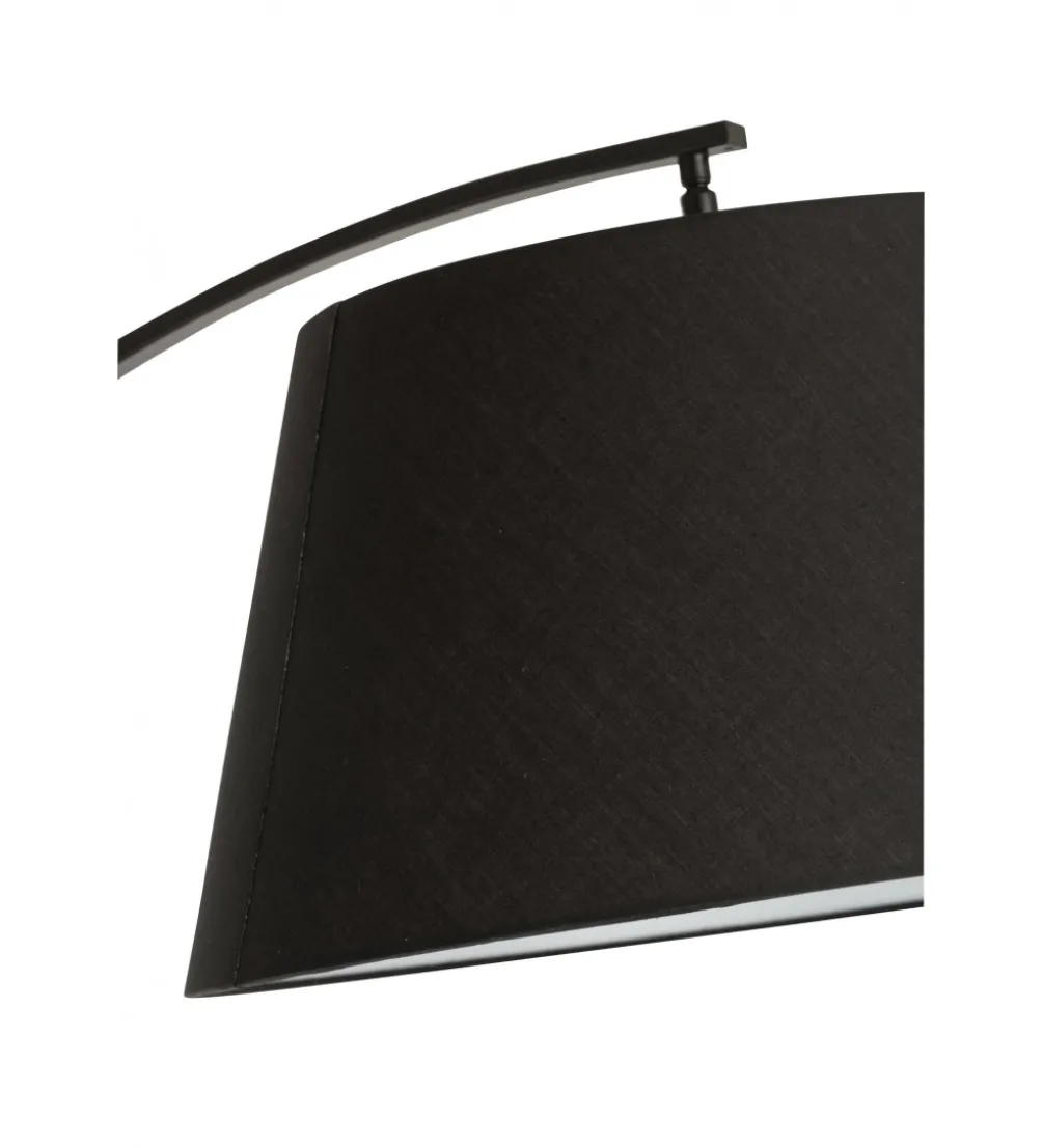 Lampa podłogowa ARCH 188 cm czarna