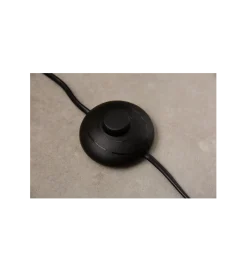 Lampa podłogowa BARRACUDA 177 cm czarna