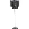 Lampa podłogowa BATERA 148 cm czarna