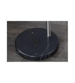 Lampa podłogowa Big Bow II srebrna