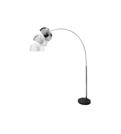 Lampa podłogowa Big Bow II srebrna
