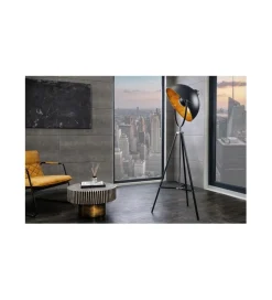 Lampa podłogowa Big Studio 160 cm czarno złota