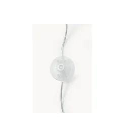 Lampa podłogowa BURBUJA 168 cm srebrna