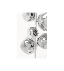 Lampa podłogowa BURBUJA 168 cm srebrna