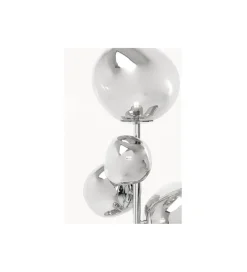 Lampa podłogowa BURBUJA 168 cm srebrna