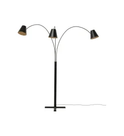 Lampa podłogowa CAPPELLINO 210 cm czarny mat