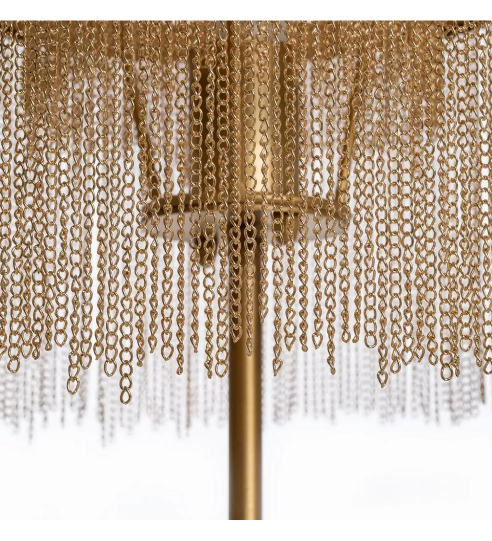 Lampa podłogowa DANCEY 151 cm złota