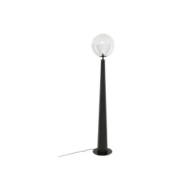 Lampa podłogowa DISCO BALL 163 cm czarna