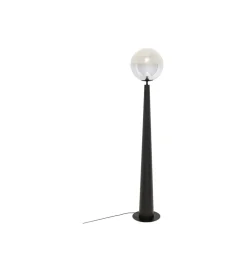 Lampa podłogowa DISCO BALL 163 cm czarna