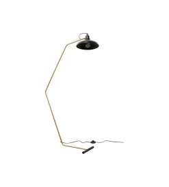 Lampa podłogowa DORO 130 cm czarna