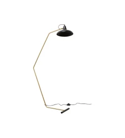Lampa podłogowa DORO 130 cm czarna