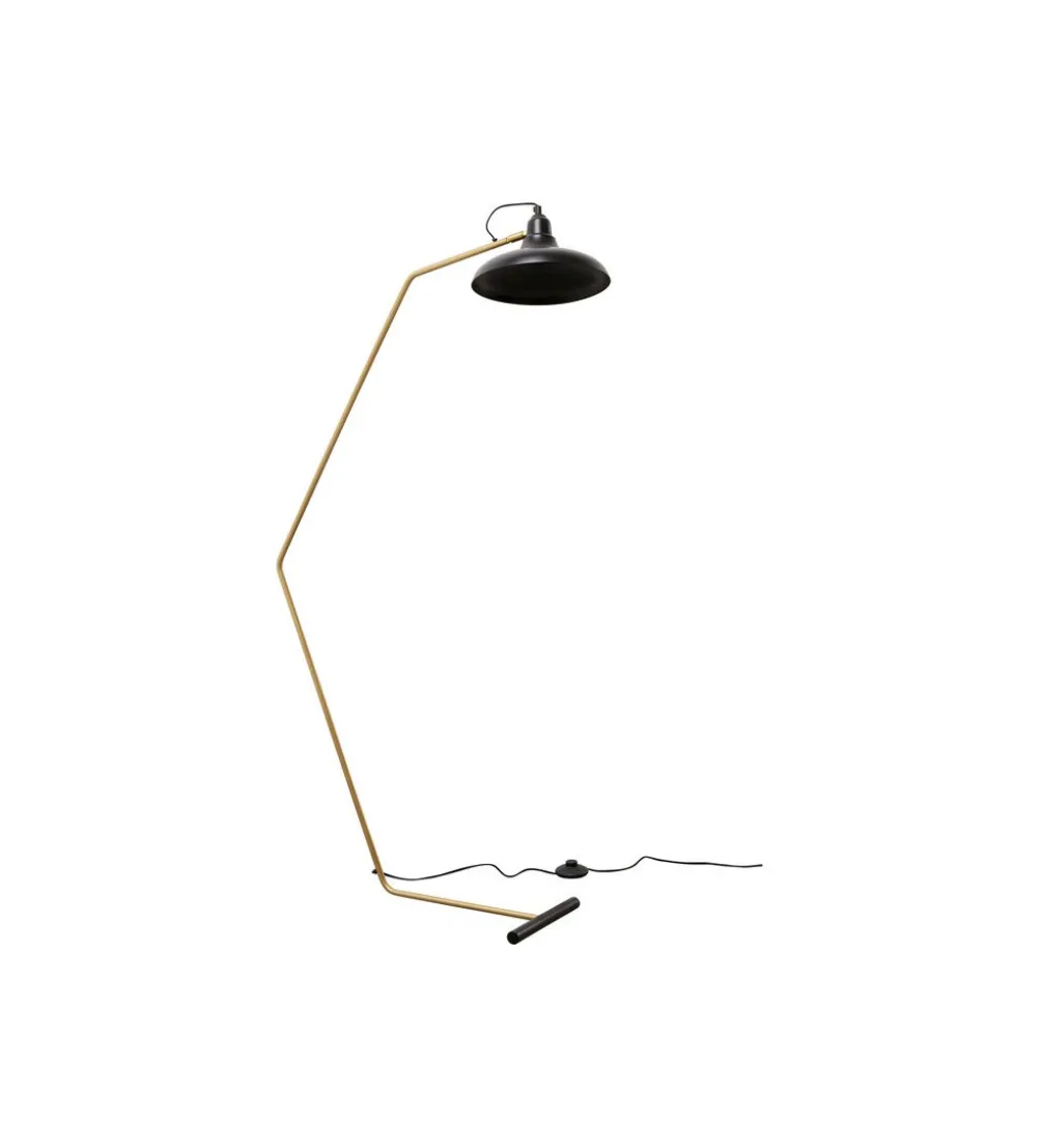 Lampa podłogowa DORO 130 cm czarna