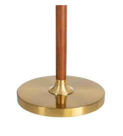 Lampa podłogowa ETARAL 50 cm biało złota