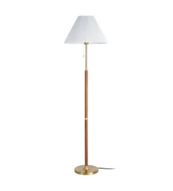 Lampa podłogowa ETARAL 50 cm biało złota