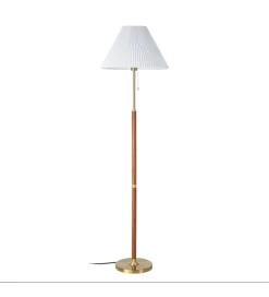 Lampa podłogowa ETARAL 50 cm biało złota