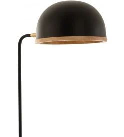 Lampa podłogowa EVY 130 cm czarna naturalna