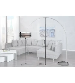 Lampa Podłogowa Extenso czarna