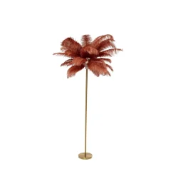 Lampa podłogowa FEATHER PALM 165 cm pióra