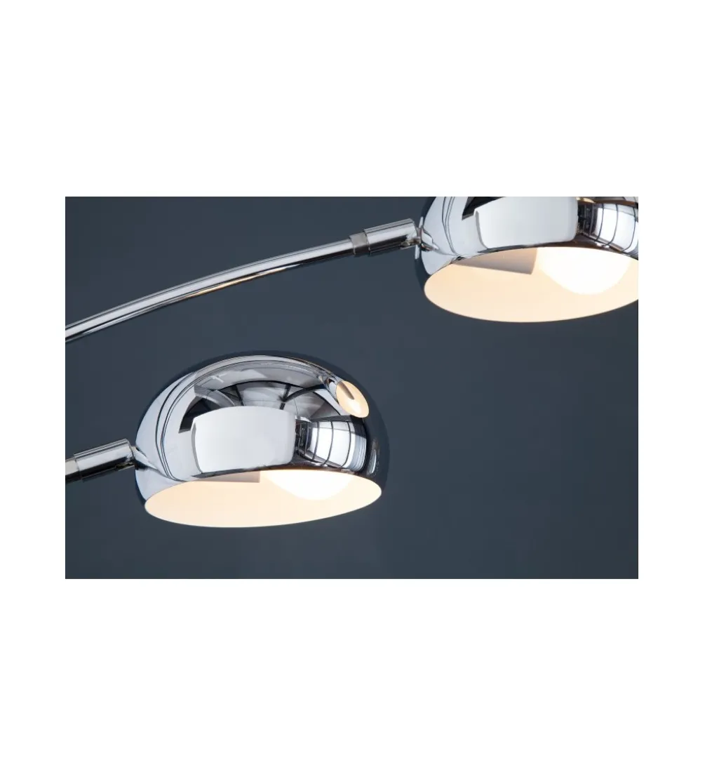 Lampa podłogowa Five chrom 200 cm srebrna